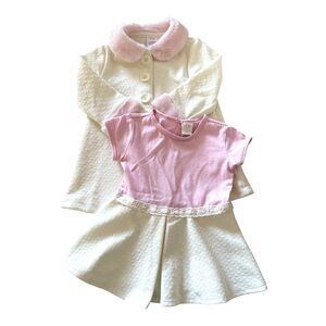 Youngland Baby Dress 18 Months with Jacket Wedding Formal Easter 2 Piece Set